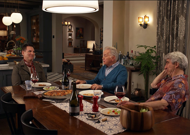 Robert and Sol's house on Grace & Frankie - Netflix.