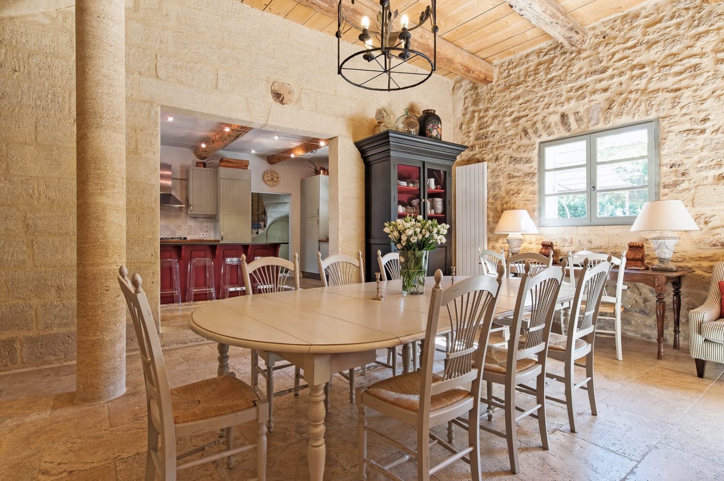 A beautiful French fantasy awaits with rustic elegance in the South of France! House Tour: Inspiring Provence French Farmhouse will delight with images of French country Old World inspiration. #frenchcountry #provence #frenchfarmhouse #housetour #interiordesign #rusticdecor