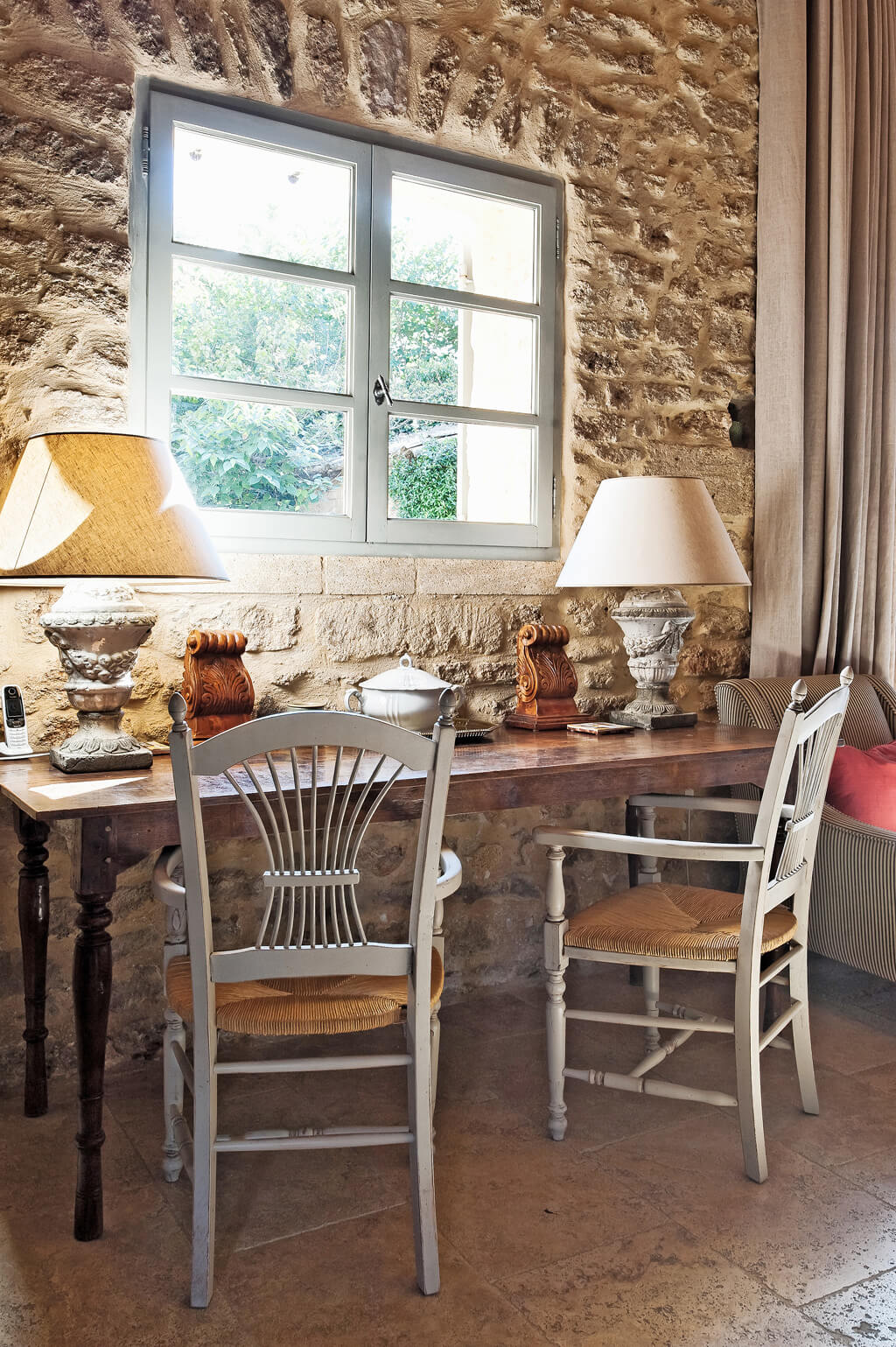 A beautiful French fantasy awaits with rustic elegance in the South of France! House Tour: Inspiring Provence French Farmhouse will delight with images of French country Old World inspiration. #frenchcountry #provence #frenchfarmhouse #housetour #interiordesign #rusticdecor