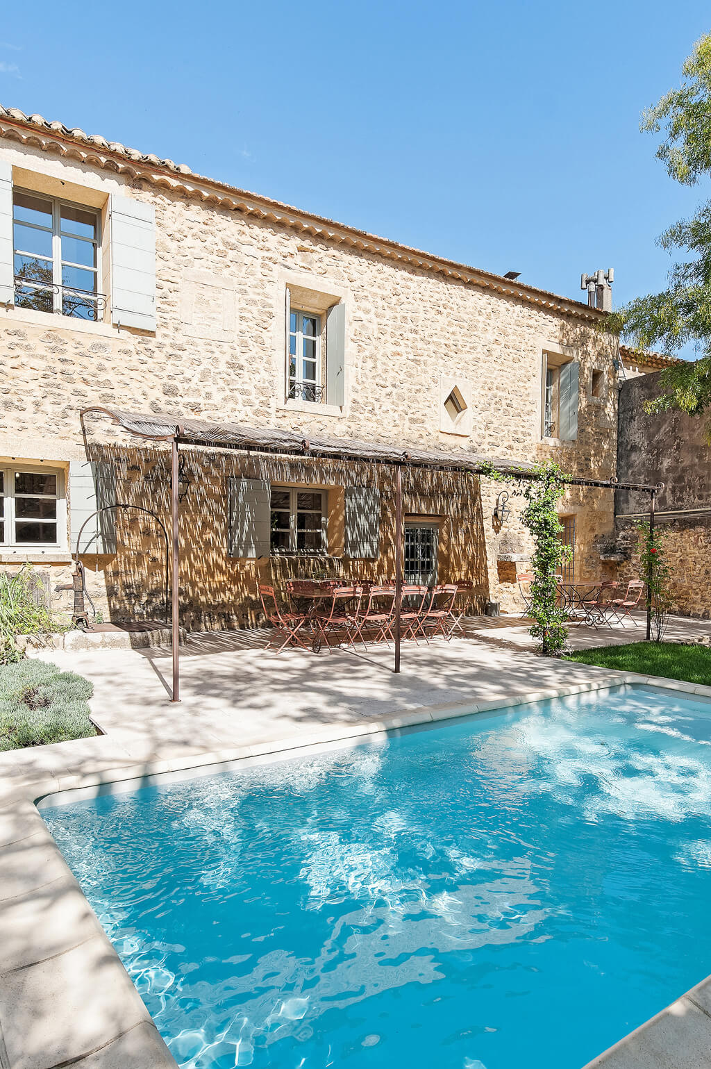 A beautiful French fantasy awaits with rustic elegance in the South of France! House Tour: Inspiring Provence French Farmhouse will delight with images of French country Old World inspiration. #frenchcountry #provence #frenchfarmhouse #housetour #interiordesign #rusticdecor