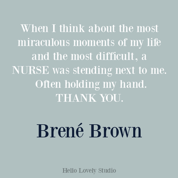 Brene Brown inspirational quote about courage, wholeheartedness, and integrity on Hello Lovely Studio. #brenebrown #personalqrowth #quotes #couragequotes