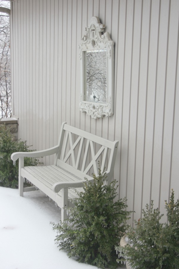 Hello Lovely Studio.Right Where I Am: Peace From Winter Trees. Personal Reflections on a February Morning in the Garden. #spirituality #hellolovelystudio #wintertrees #wisdom #faith