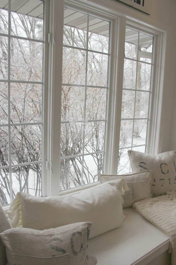 Hello Lovely Studio.Right Where I Am: Peace From Winter Trees. Personal Reflections on a February Morning in the Garden. #spirituality #hellolovelystudio #wintertrees #wisdom #faith