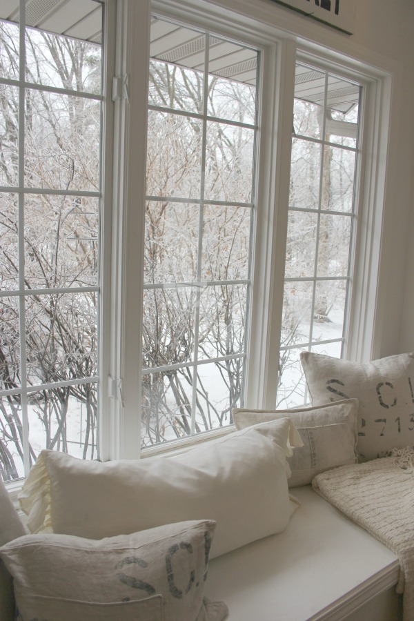 Hello Lovely Studio.Right Where I Am: Peace From Winter Trees. Personal Reflections on a February Morning in the Garden. #spirituality #hellolovelystudio #wintertrees #wisdom #faith 