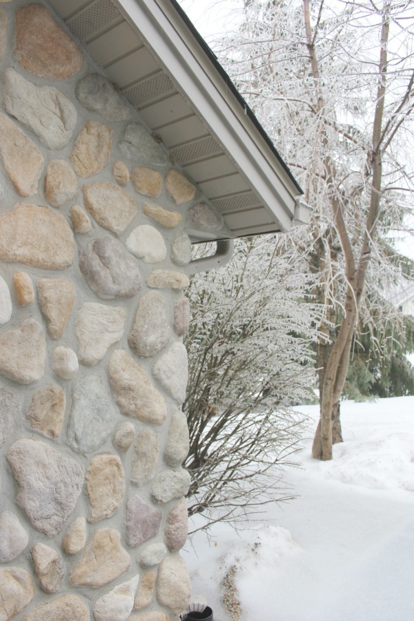 Hello Lovely Studio.Right Where I Am: Peace From Winter Trees. Personal Reflections on a February Morning in the Garden. #spirituality #hellolovelystudio #wintertrees #wisdom #faith