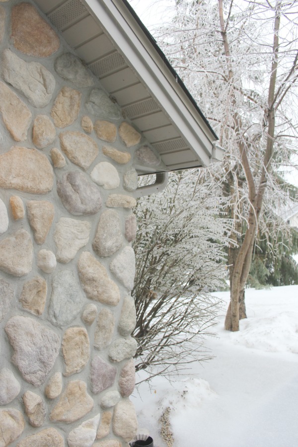 Hello Lovely Studio.Right Where I Am: Peace From Winter Trees. Personal Reflections on a February Morning in the Garden. #spirituality #hellolovelystudio #wintertrees #wisdom #faith 