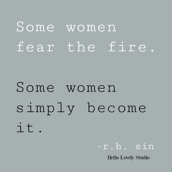 R H Sin quote on Hello Lovely Studio. #inspiration #quote #rhsin