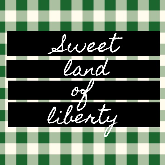 Inspirational quote about America and freedom on Hello Lovely. Sweet land of liberty.