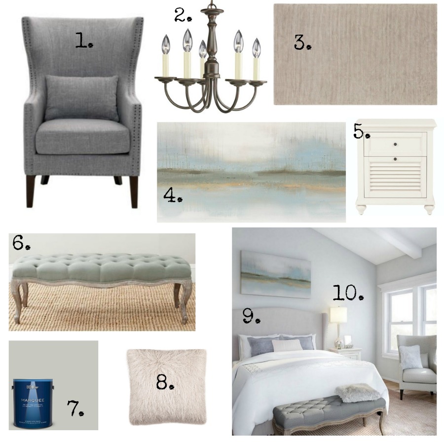 Coastal cottage bedroom decor elements to help you get the look!