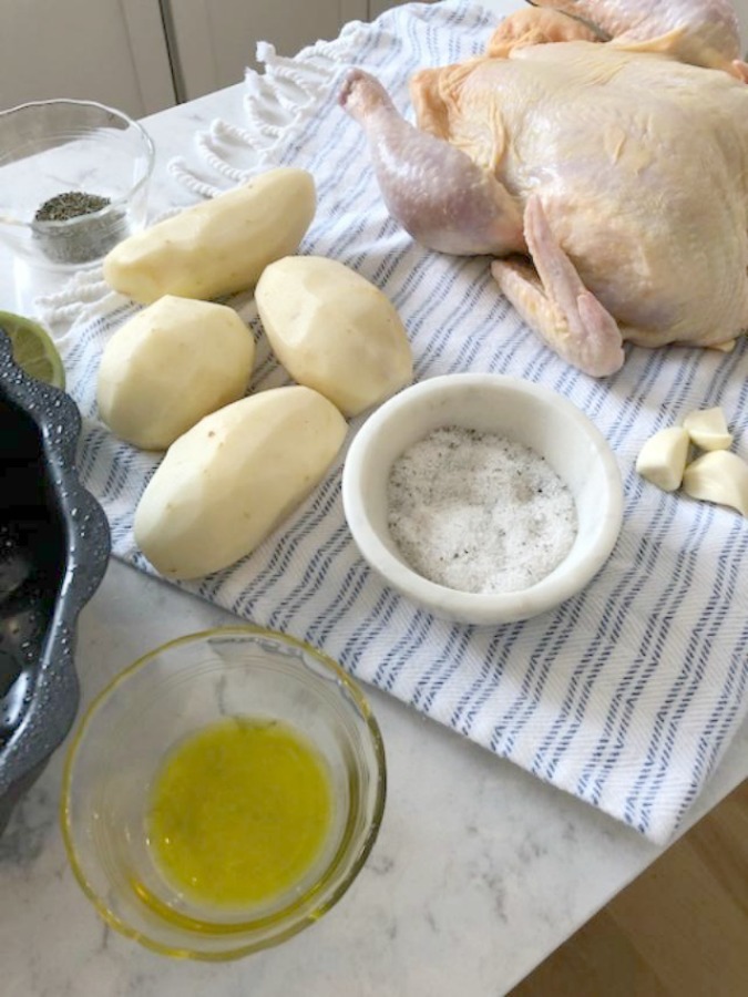 Easy Roast Chicken in a Bundt Pan With Lime & Thyme