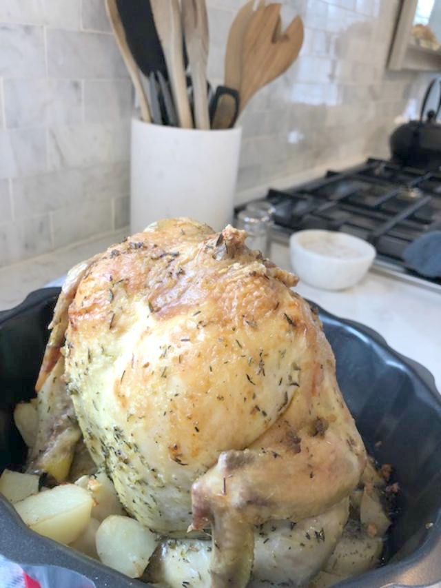 Easy Roast Chicken in a Bundt Pan With Lime & Thyme