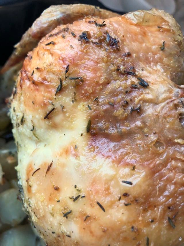 Easy Roast Chicken in a Bundt Pan With Lime & Thyme