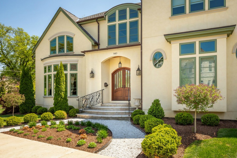 Lovely pale yellow exterior of French country home. Realistic Country French Decor from Luxurious Ideas...certainly lovely indeed. Decorating ideas for French country style rooms as well as shopping resources.