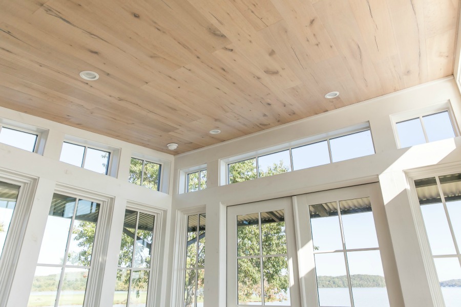 Tiny house beautiful! This saltbox style designer cottage by architect Jeffrey Dungan is offered at The Retreat by Oakstone.