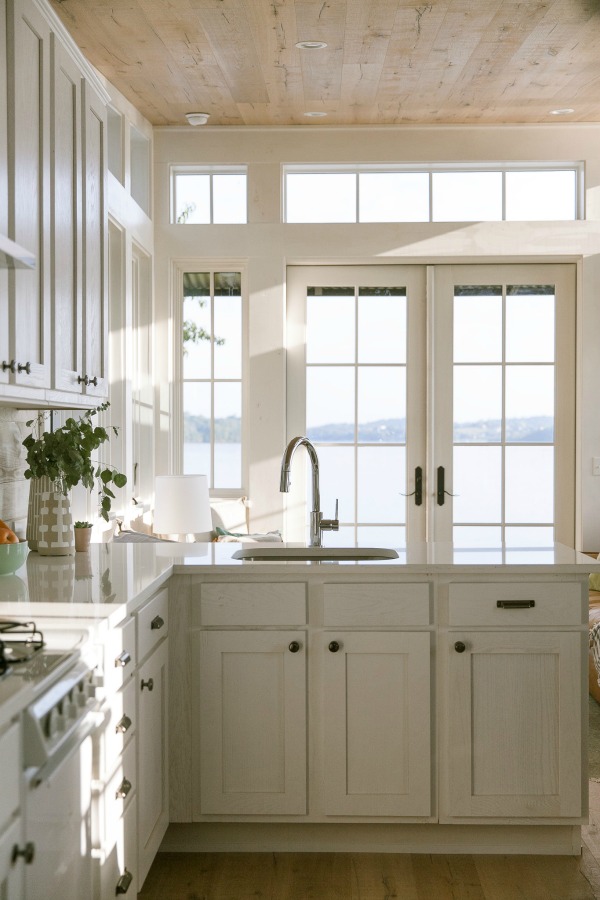 Tiny house beautiful! This saltbox style designer cottage by architect Jeffrey Dungan is offered at The Retreat by Oakstone.