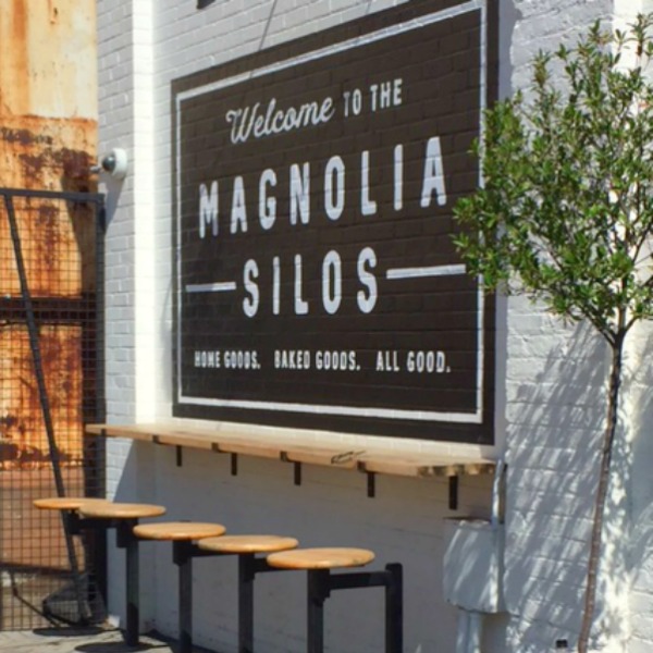 Magnolia Silos in Waco - Hello Lovely Studio. Come be inspired by American Farmhouse Decor Ideas: Magnolia Silos.