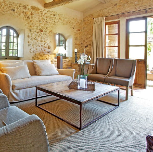 Provence French farmhouse known as Bonnieux Villa is a vacation rental from Haven In and offers inspiring gardens, romantic Old World rustic elegance, and interior design inspiration from the South of France!