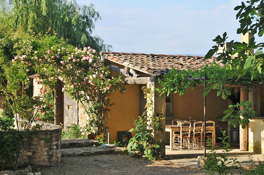 Provence French farmhouse known as Bonnieux Villa is a vacation rental from Haven In and offers inspiring gardens, romantic Old World rustic elegance, and interior design inspiration from the South of France!