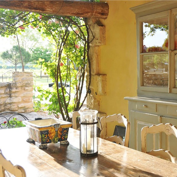 Provence French farmhouse known as Bonnieux Villa is a vacation rental from Haven In and offers inspiring gardens, romantic Old World rustic elegance, and interior design inspiration from the South of France!