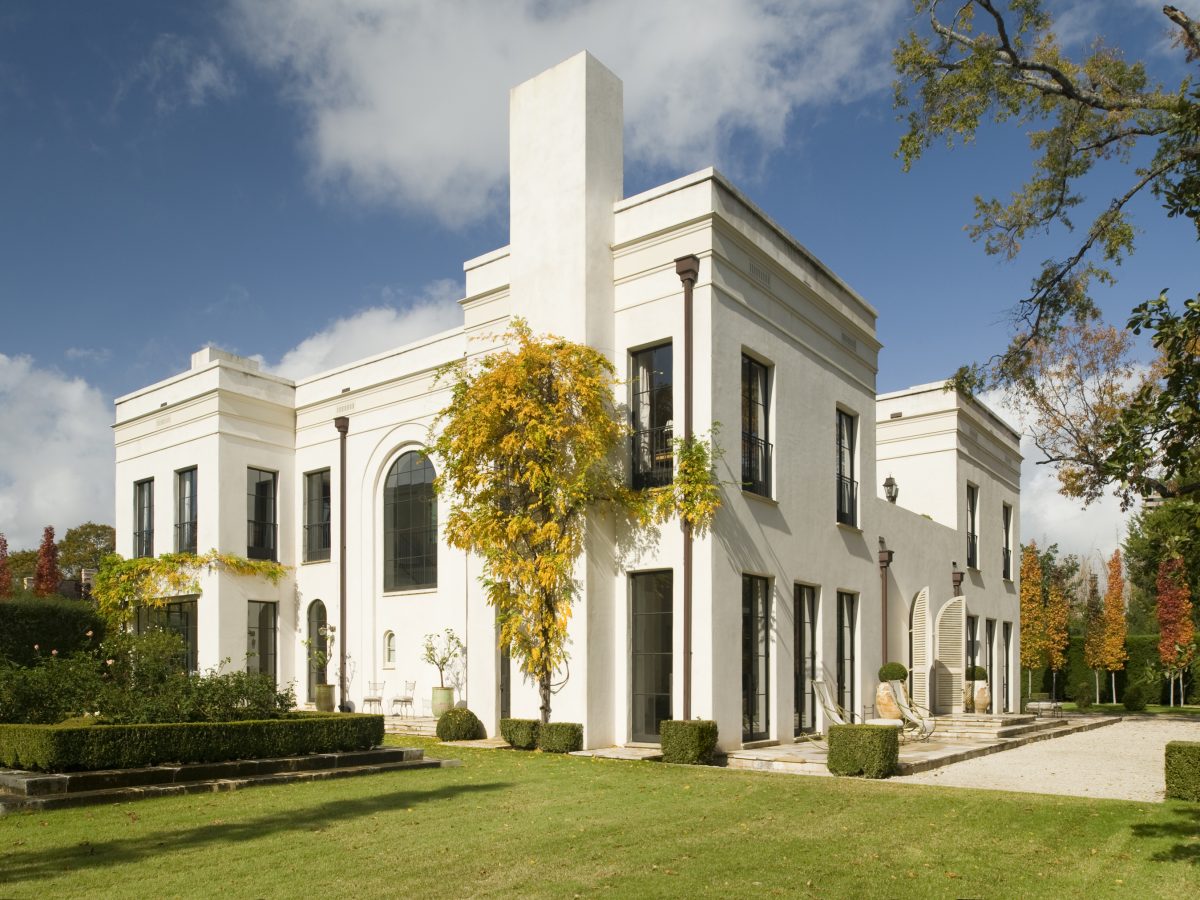 Reagan Andre architecture - Montrose home with interiors by Pamela Pierce.