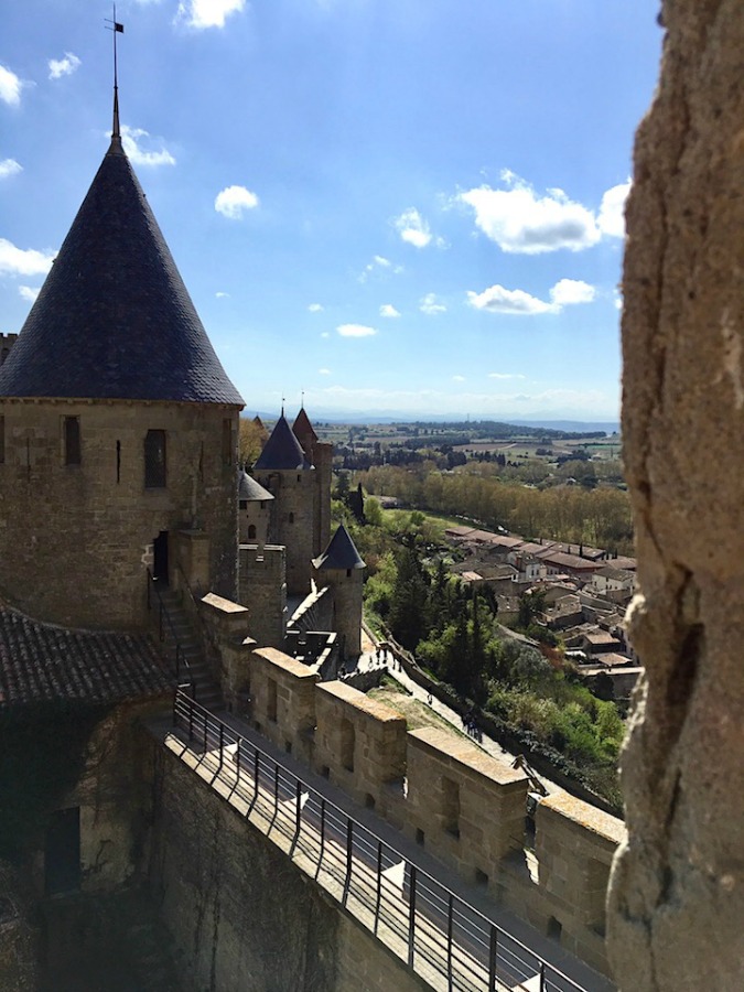 Carcassonne, France fortress