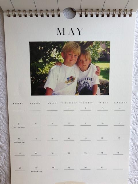 May from my Minted photo calendar.