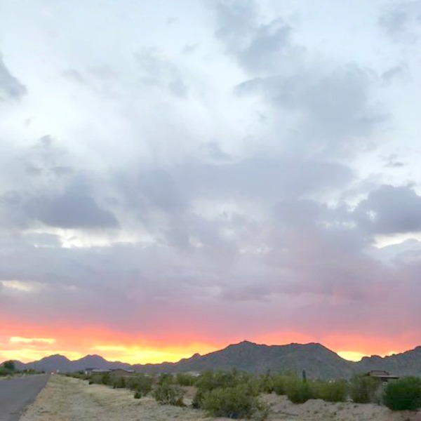 Arizona sunset - Hello Lovely studio.