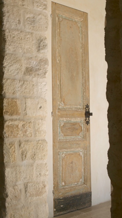 Rustic, antique wood doors from Europe - Chateau Domingue.