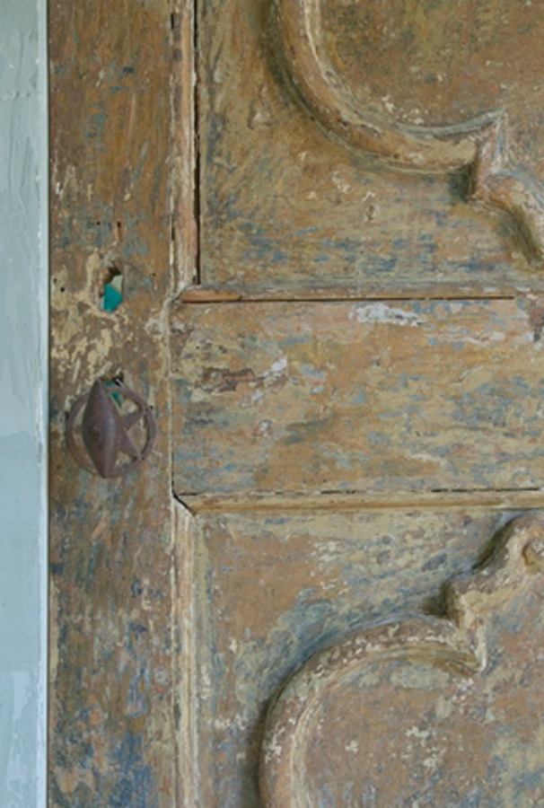 Rustic, antique wood doors from Europe - Chateau Domingue.