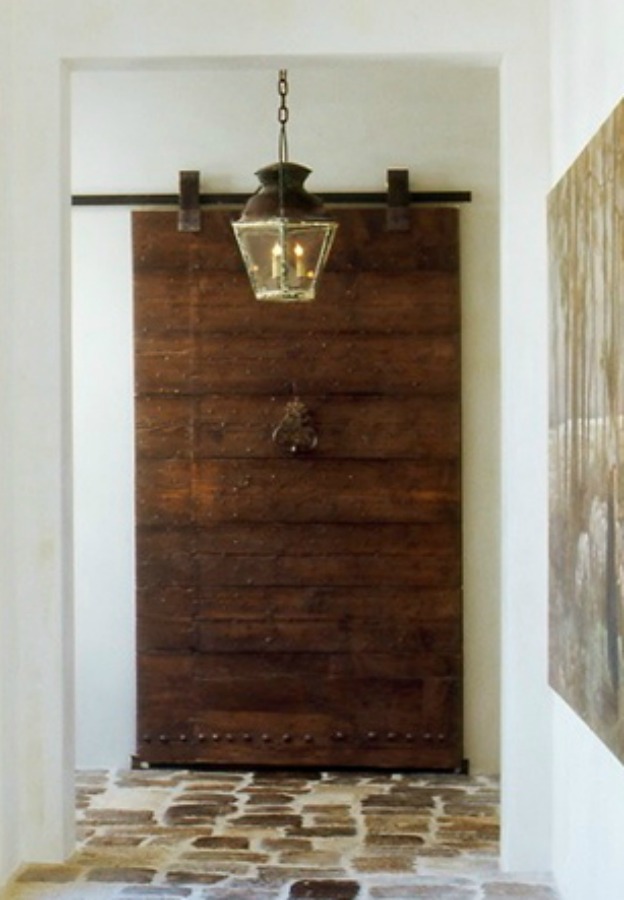 Rustic, antique wood doors from Europe - Chateau Domingue.