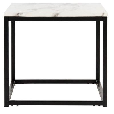 Safavieh side table with black base at Target