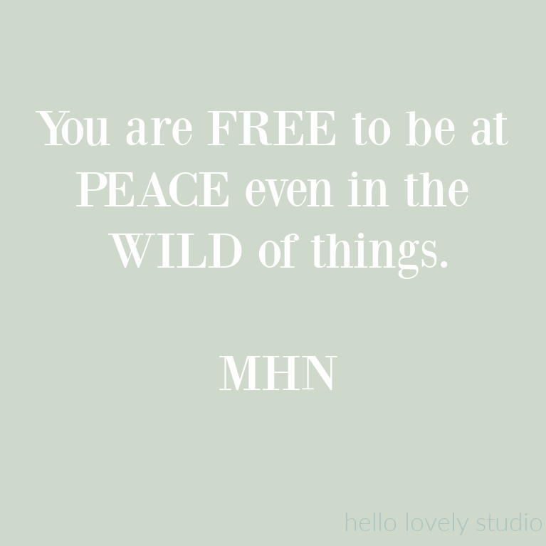 Citation inspirante pour la croissance personnelle et la gentillesse de soi - Hello Lovely Studio. #quotes #inspirational #courage #force # selfcare #kindness