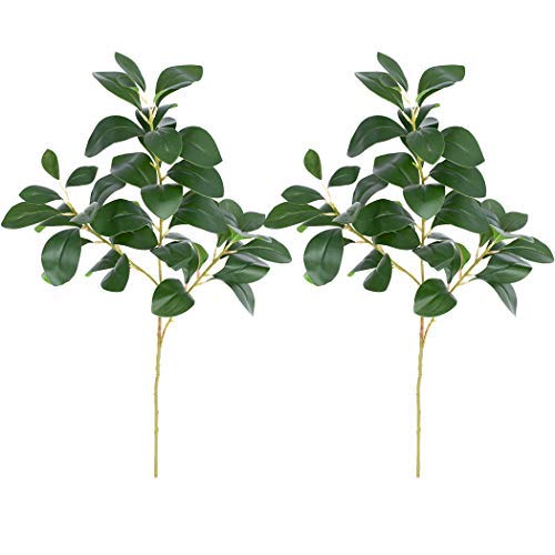 Faux magnolia stem branches for vase filler.