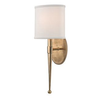 Arielle Aged Brass Wall Sconce. #brass #wallsconce #antiquebrass #lighting #frenchcountry
