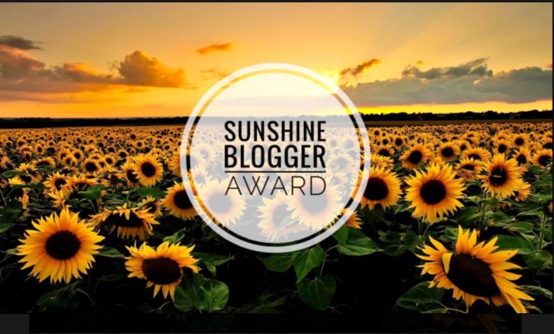 sunshine blogger award