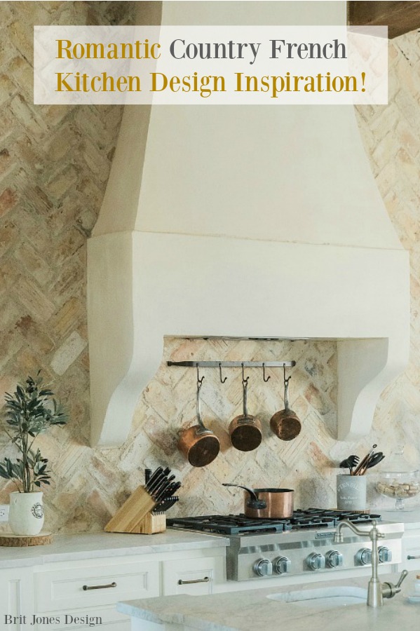 Banner for Romantic Country French Kitchen Design Inspiration