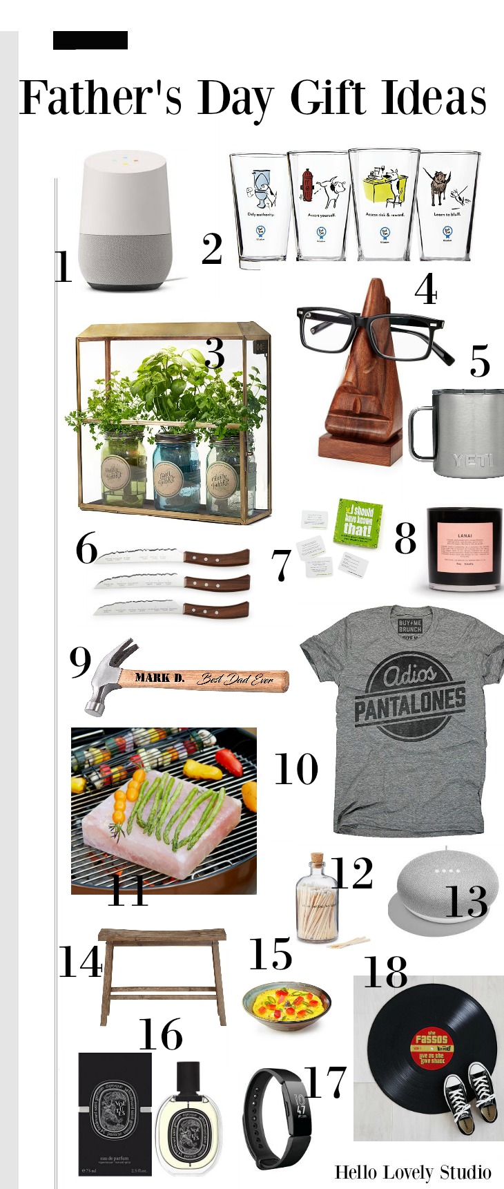 Father's Day Gift Ideas Hello Lovely Studio.