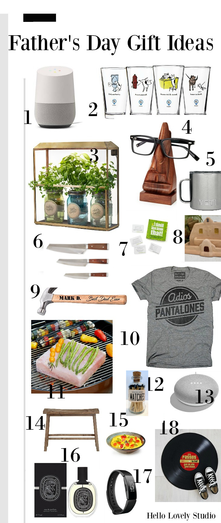 Father's Day gift idea guide - Hello Lovely Studio. #giftguides #fathersday #hellolovelystudio