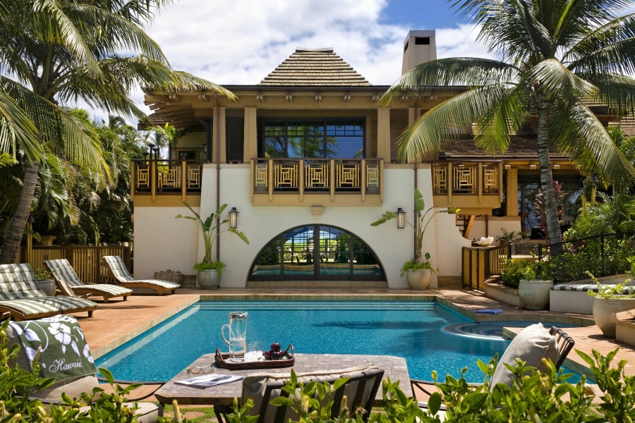 Breathtakingly beautiful pool and oasis by Ike Kligerman Barkley.