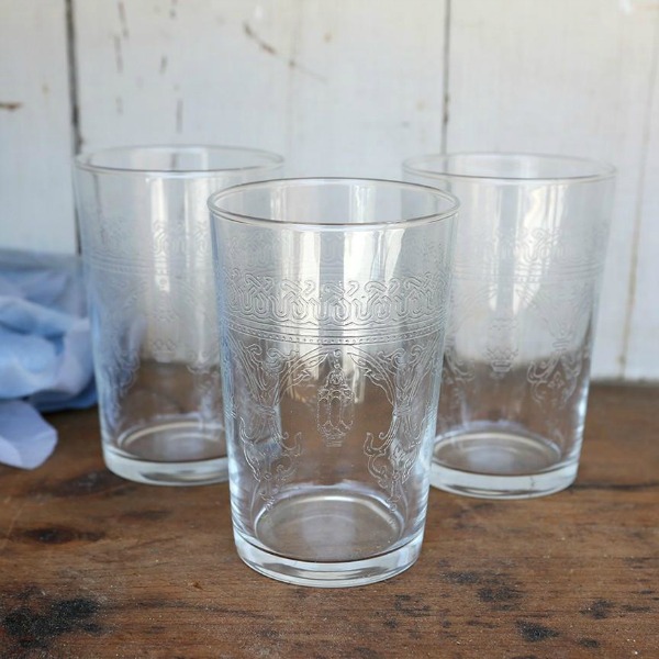 Moroccan Glasses. Shabby Chic Couture Design Inspiration from Rachel Ashwell!