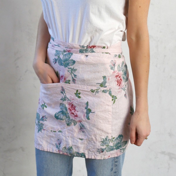 Rose majesty apron. Shabby Chic Couture Design Inspiration from Rachel Ashwell!