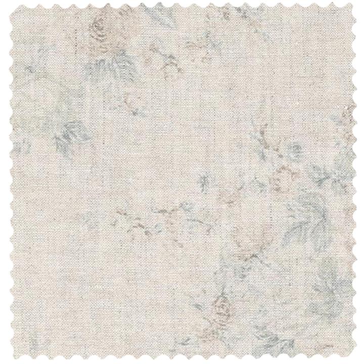 Shabby Chic Couture fabric Blossom Teal on Grain by Rachel Ashwell.