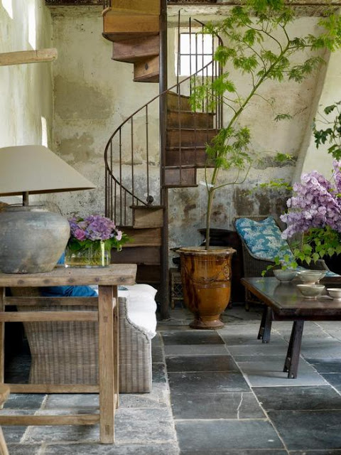 Belgian design style inspiration from Brigitte Ganier and The Little Monastery.