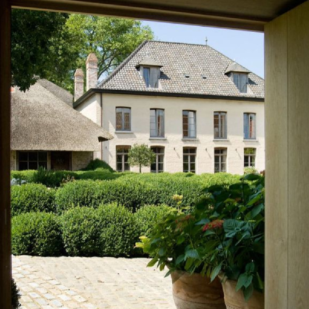 The Little Monastery (Brigitte Garnier) near Bruges in Belgium. #belgianstyle