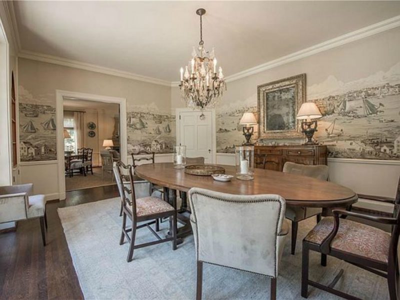 European Country Master Suite & Dining Room: Quiet English Tudor Style ...