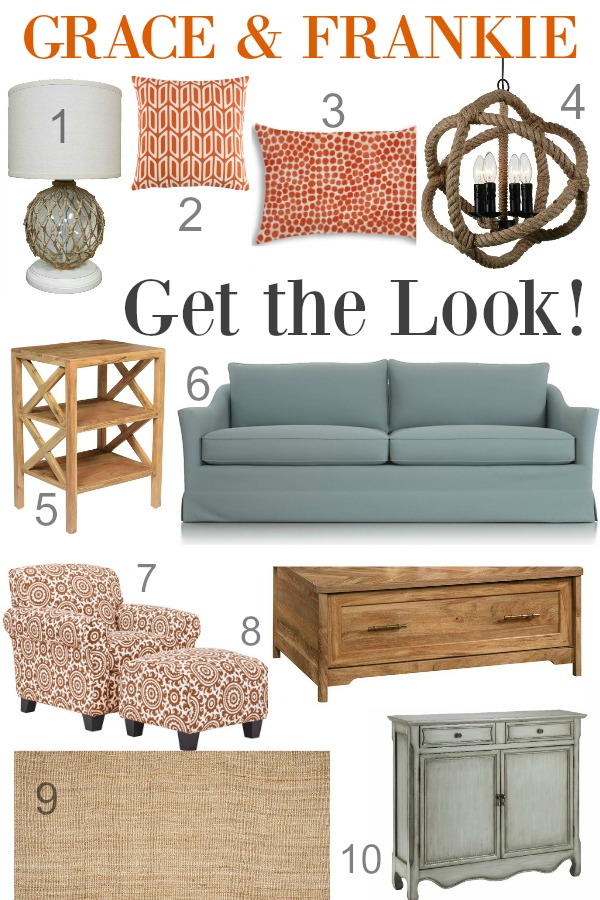 Grace And Frankie Beach House The Look O Lovely - Beach Inspired Living Room Decorating Ideas