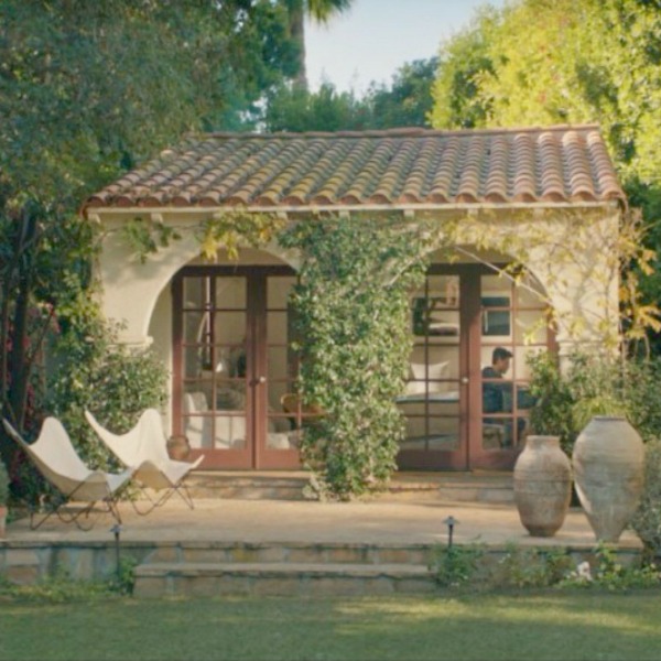 Guest house. Gorgeous interior in Reese Witherspoon's Home Again movie. Come get ideas to Steal this Look: Laid Back Cali Slightly Boho Chic in HOME AGAIN With Reese Witherspoon.