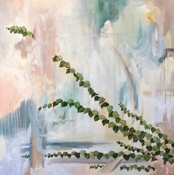 New Orleans artist Rebekah May is a painter with work exploring the imaginative convergence of nature and abstraction, reality and surrealism. See her beautiful paintings.exhibited at Claire Thriffiley Gallery.