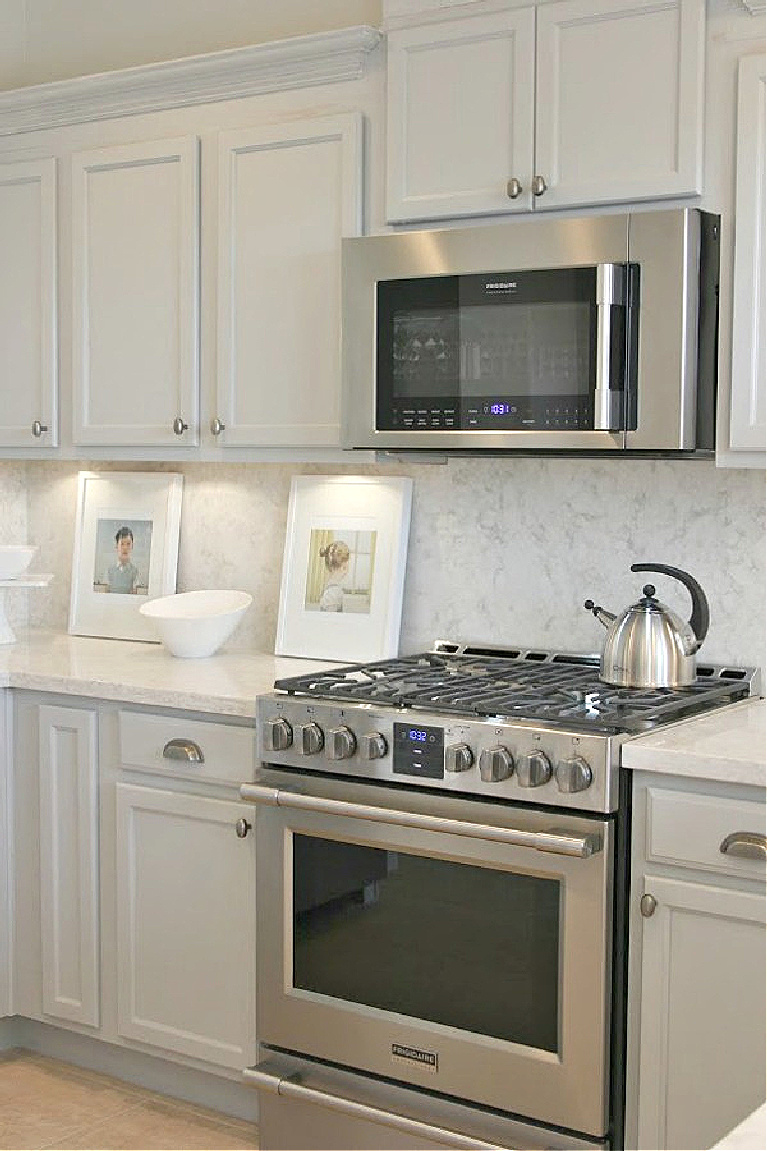 Hello Lovely Studio - Before & After DIY Serene Kitchen Makeover: Decidedly Smart Upgrades, No Demo or Dust.