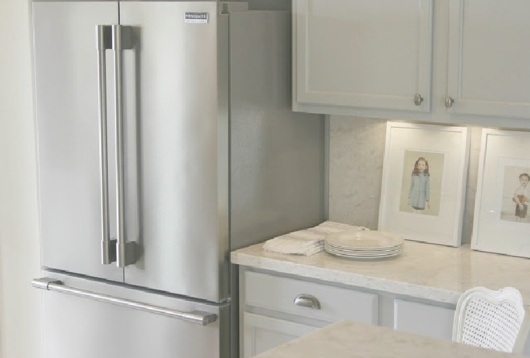 Hello Lovely Studio - Before & After DIY Serene Kitchen Makeover: Decidedly Smart Upgrades, No Demo or Dust.